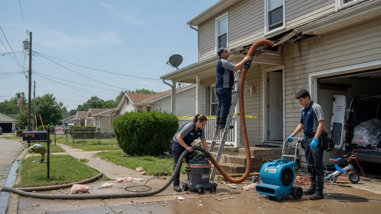 Water Damage Restoration in Chambersville, PA near me